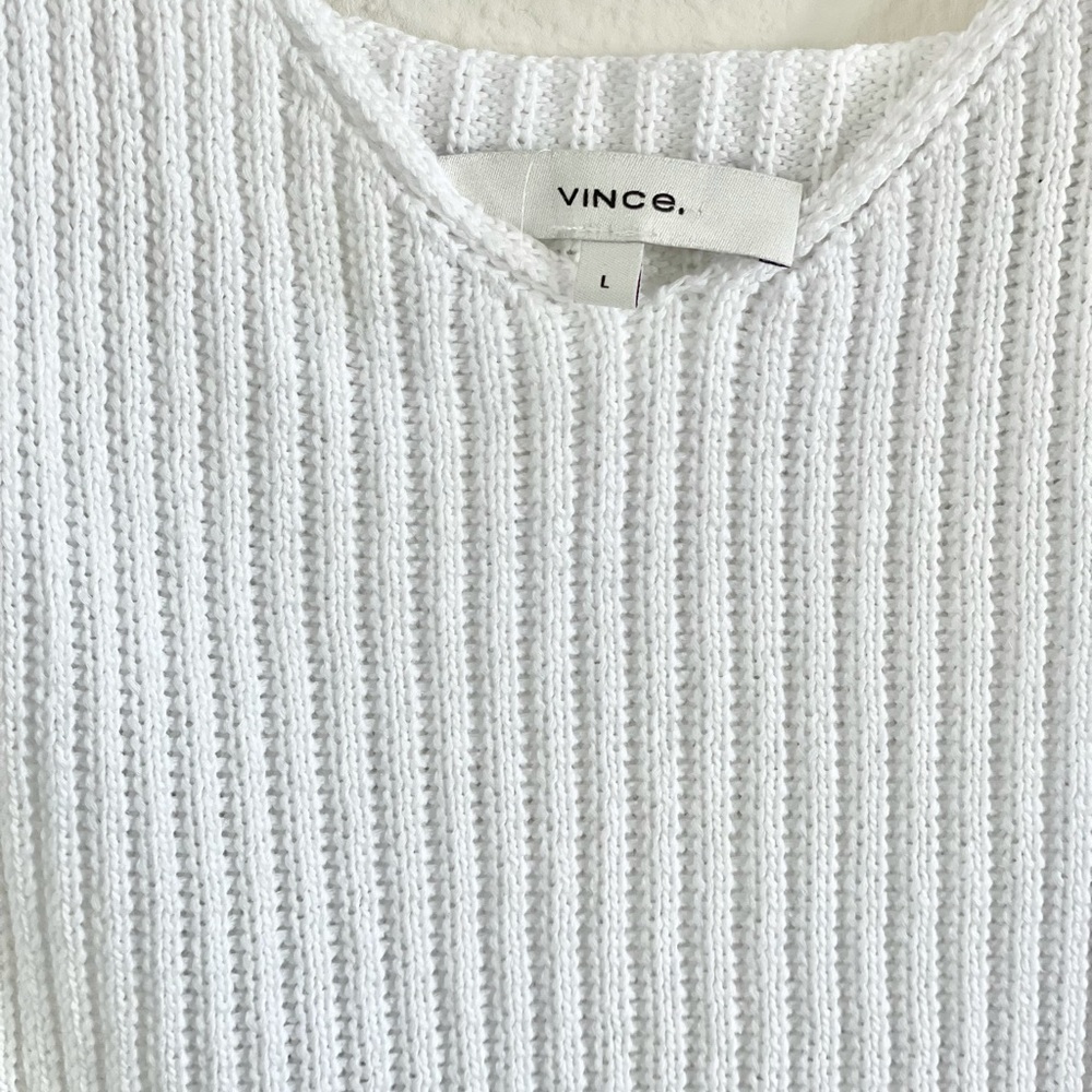 Vince Ribbed Top - Picture 6 of 7